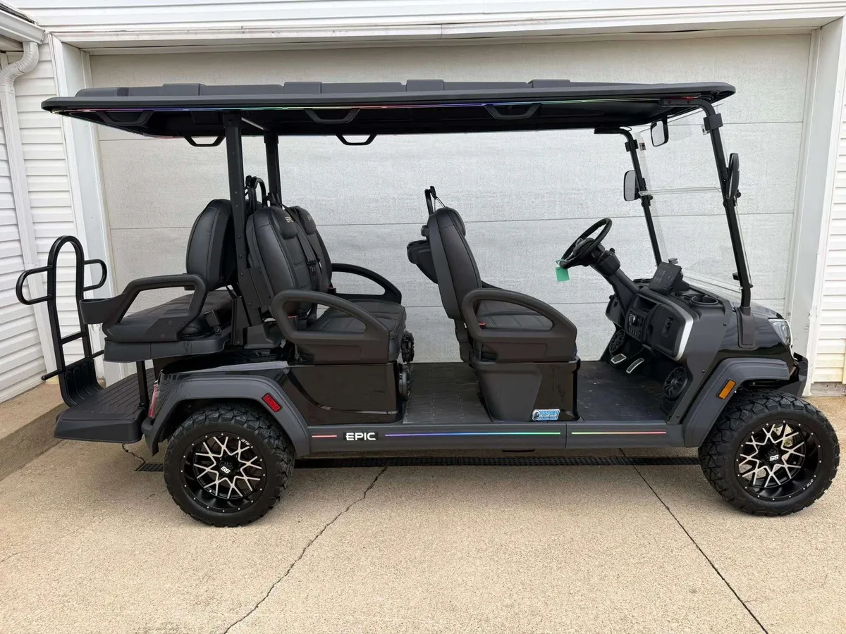 2026 Epic Carts E60FX photo 3