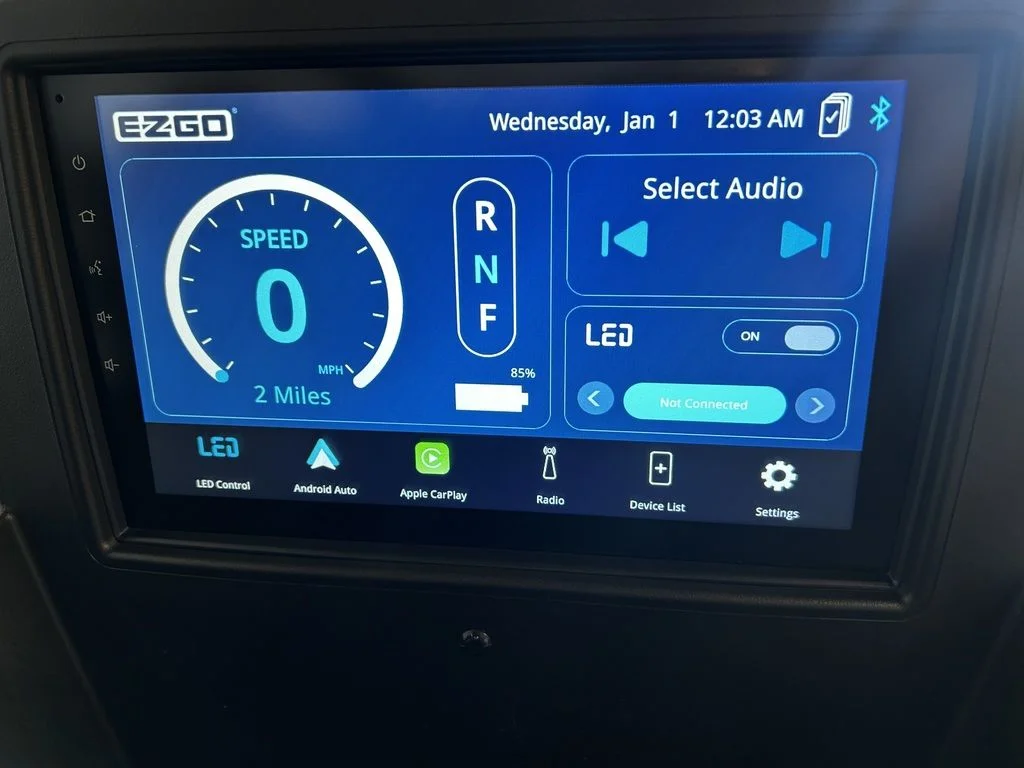 2026 E-Z-GO RXV 4 Touring ST Elite Lithium Matte Green photo 6