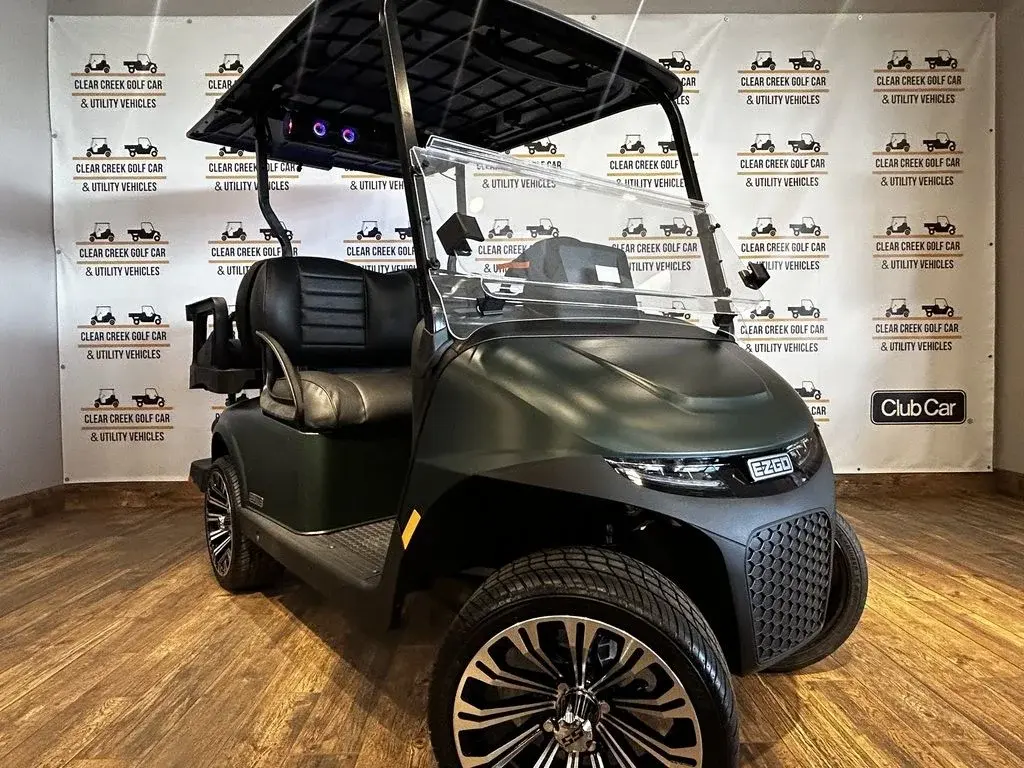 2026 E-Z-GO RXV 4 Touring ST Elite Lithium Matte Green photo 1
