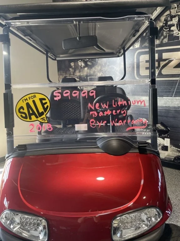 2018 E-Z-GO RXV photo 2