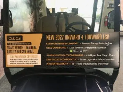 2027 Club Car Onward 4F photo 5