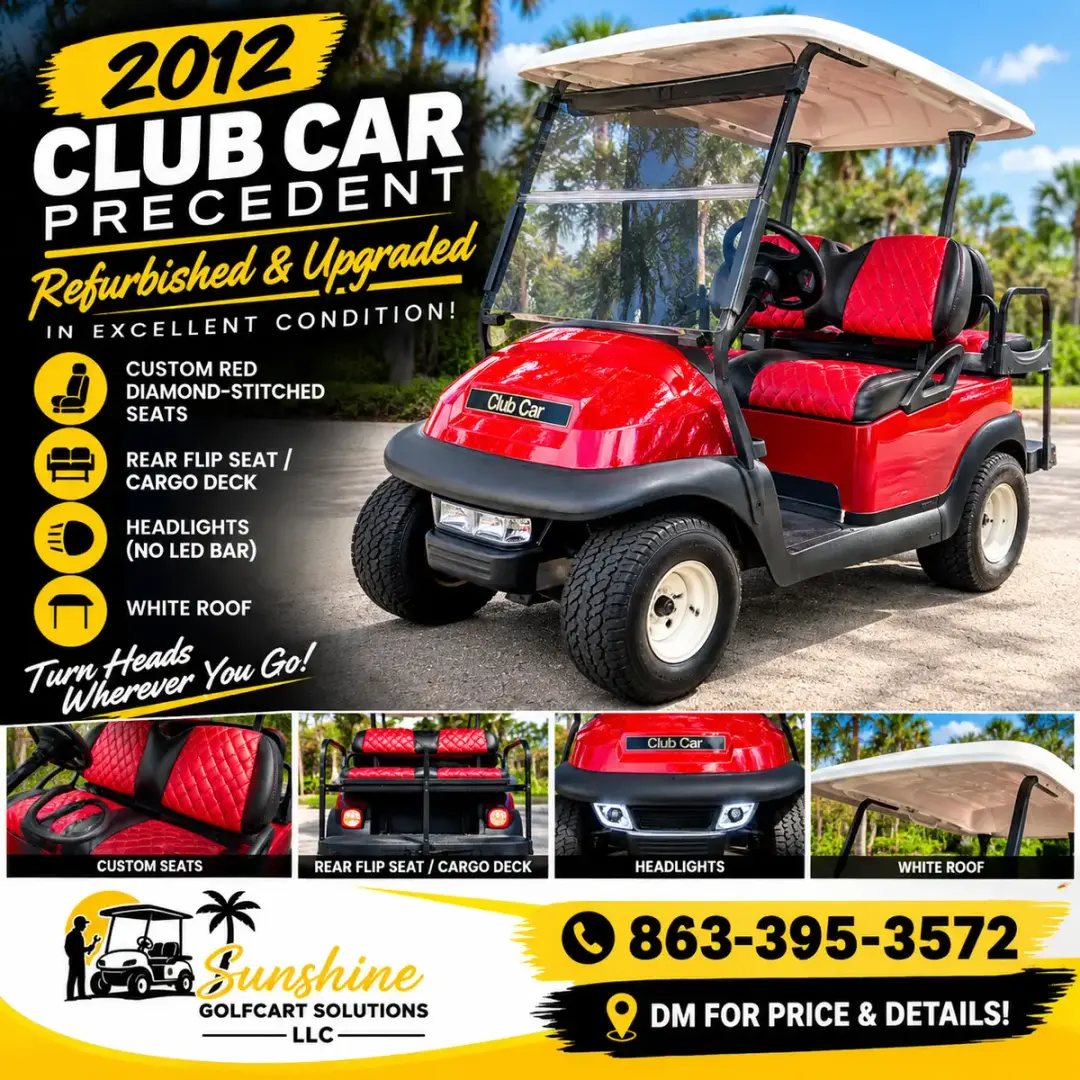 2012 Club Car Precedent Electric photo 1