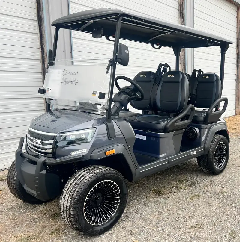 2026 Epic Carts E40FX Metallic Charcoal photo 1