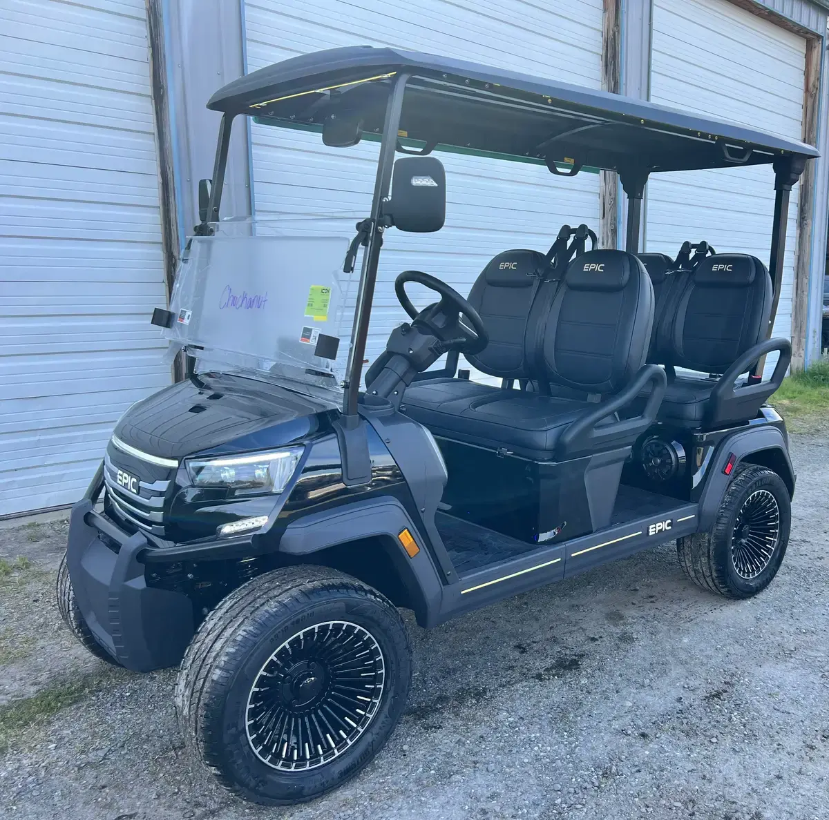 2026 Epic Carts E40FX Metallic Black photo 1
