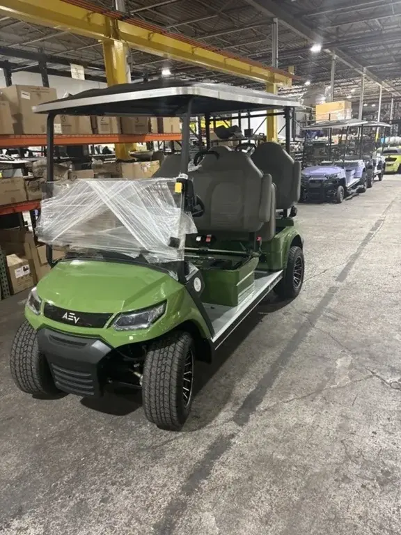 2026 Advanced EV Cactus Green Horizon 4 Passenger Forward Facing wi photo 1