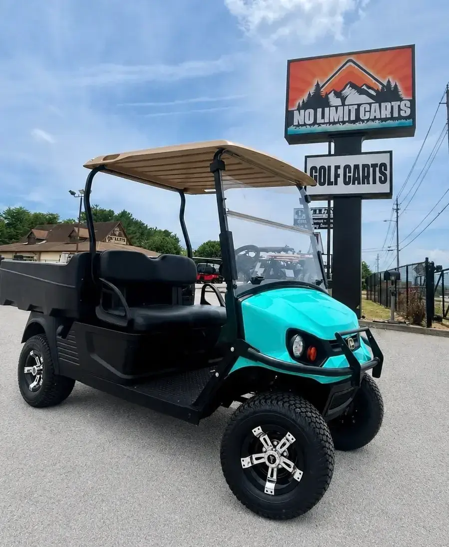 2020 E-Z-GO Hauler Teal photo 1
