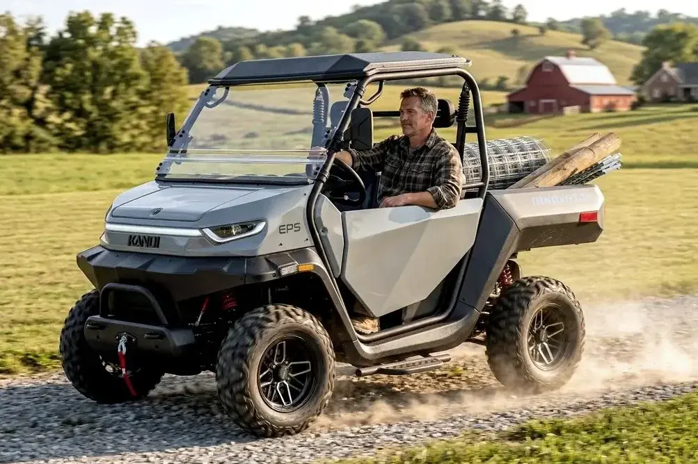 2025 Kandi Innovator E10k 72 Volt AWD Electric UTV W/Power St photo 1