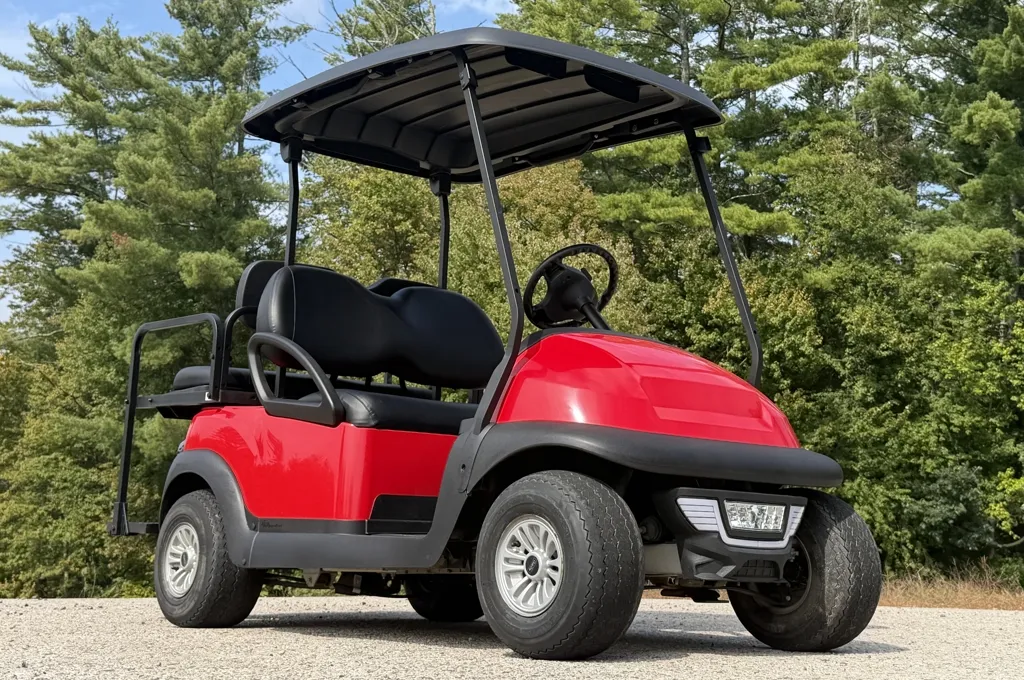 2018 Club Car End of Summer special! Like new RTG Red Club Car P photo 1