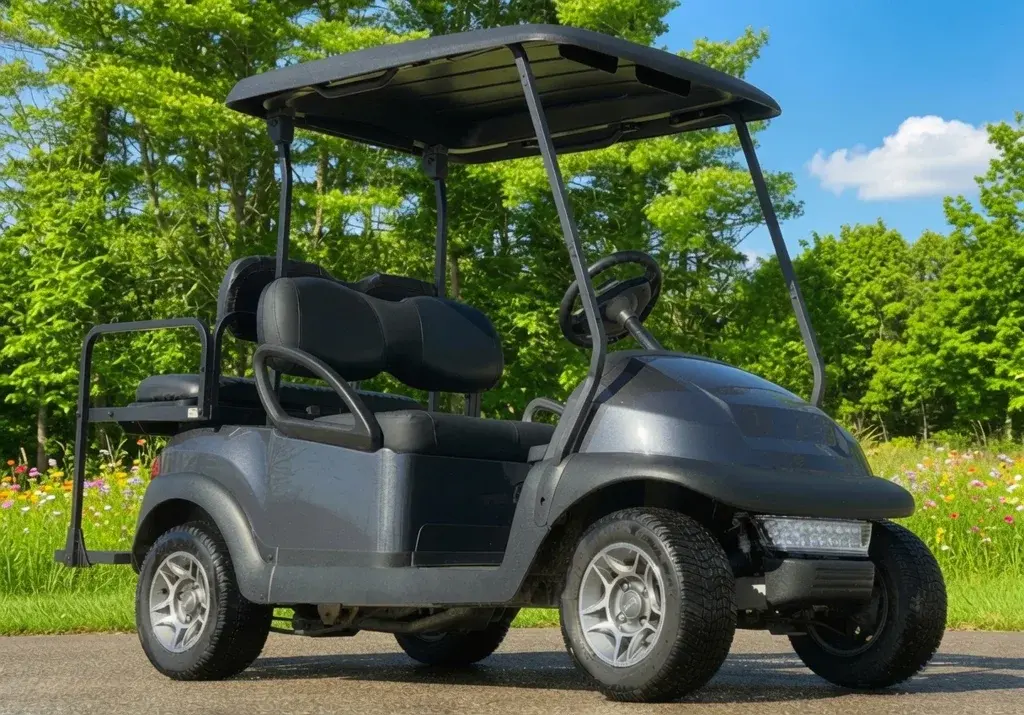 2018 Club Car End of Summer special! Like new NRTG Graphite Club photo 1