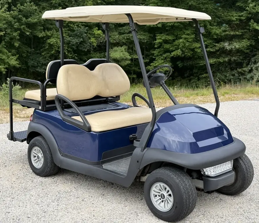 2018 Club Car End Of Summer Special! Like New Ready To Go! Navy photo 1