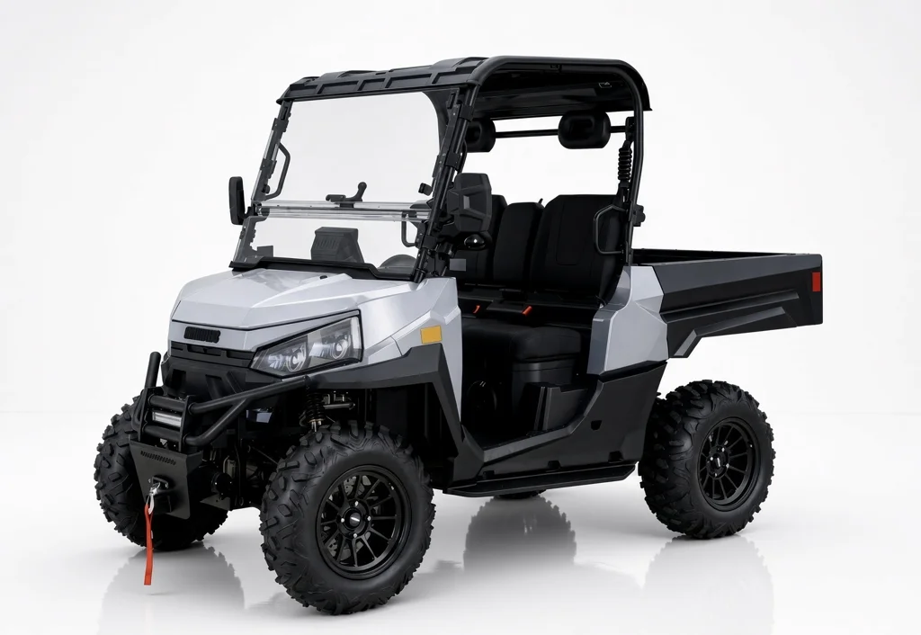 2026 Campus EV Model E1 4x4 72V Lithium Utility Vehicle Electric photo 1