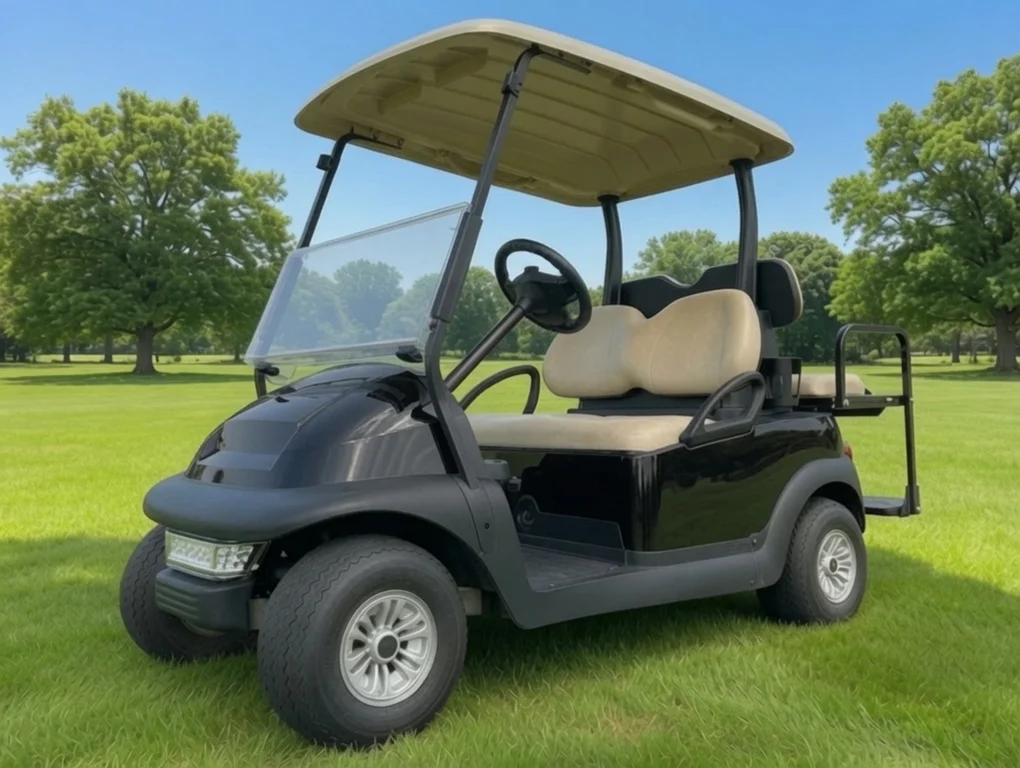 2018 Club Car End of Summer special! Like new RTG Black Club Car photo 1