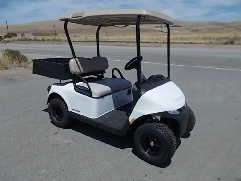 2026 E-Z-GO RXV 2 Valor S + 48V Bright White photo 1