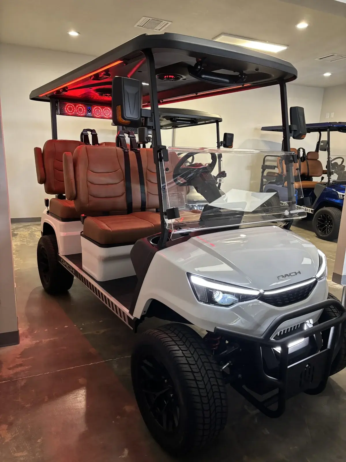 2025 DACH Apollo Electric Golf Cart 72Volt Lithium Cruise Control 4 Passenger photo 1