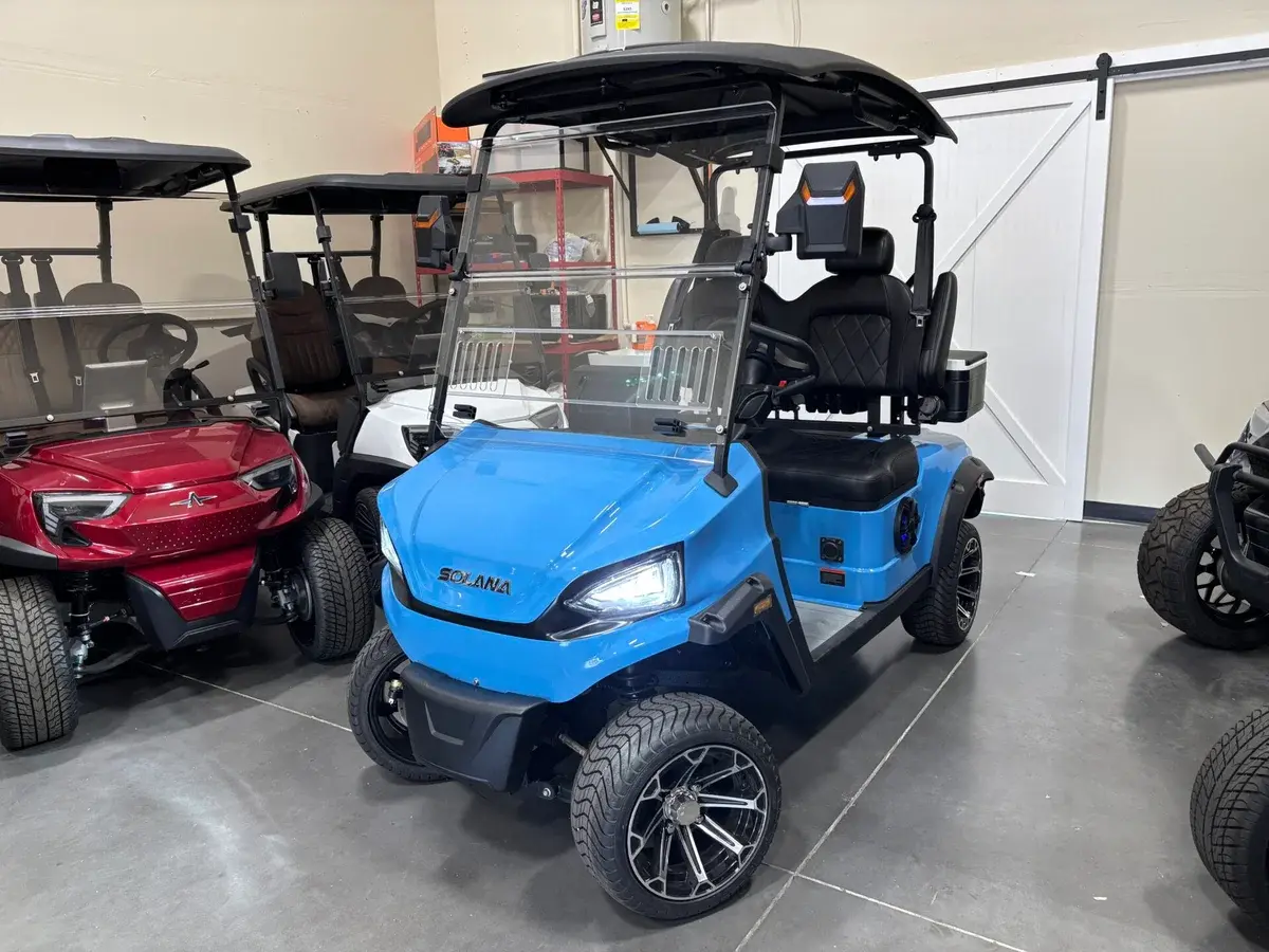 2026 Solana G 2 Seater Golf Cart Golf Course Ready photo 1