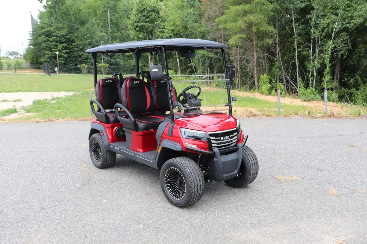 2026 Epic Carts E40FX Red photo 1