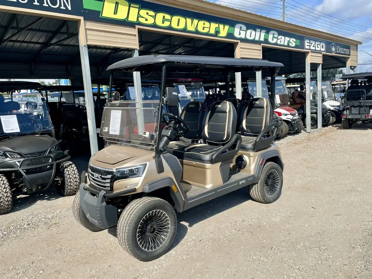 2026 Epic Carts E40FX Lithium Street Legal photo 1
