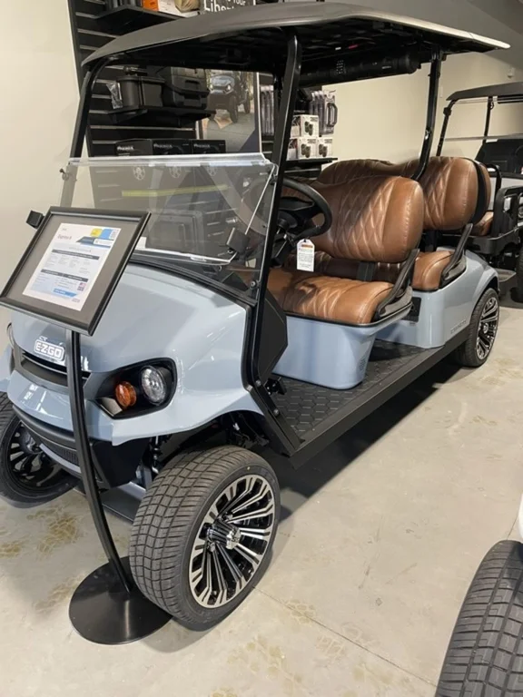 2026 E-Z-GO Express 6 Touring ST Elite Lithium Ocean Grey photo 1