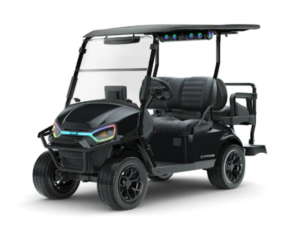 2026 E-Z-GO Express 4 Touring ST 13.5 Gas Black photo 1