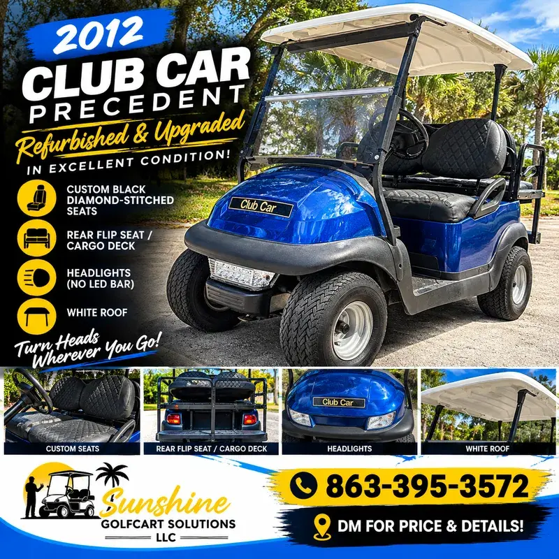 2012 Club Car Precedent Electric photo 1