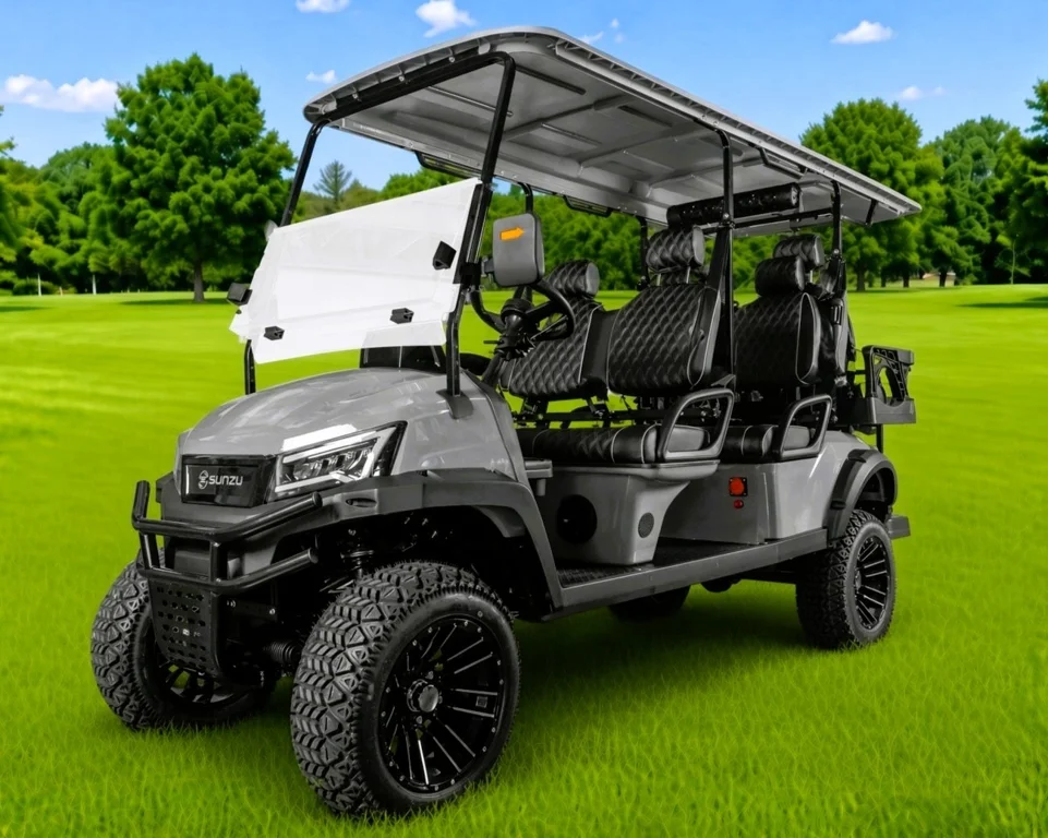2026 SUNZU Model X6 6 passenger Lithium Powered Premium PTV ( from Kingston's Karts