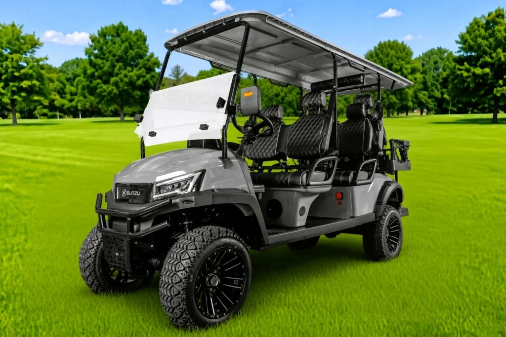 2026 SUNZU Model X6 6 passenger Lithium Powered Premium PTV ( from Kingston's Karts