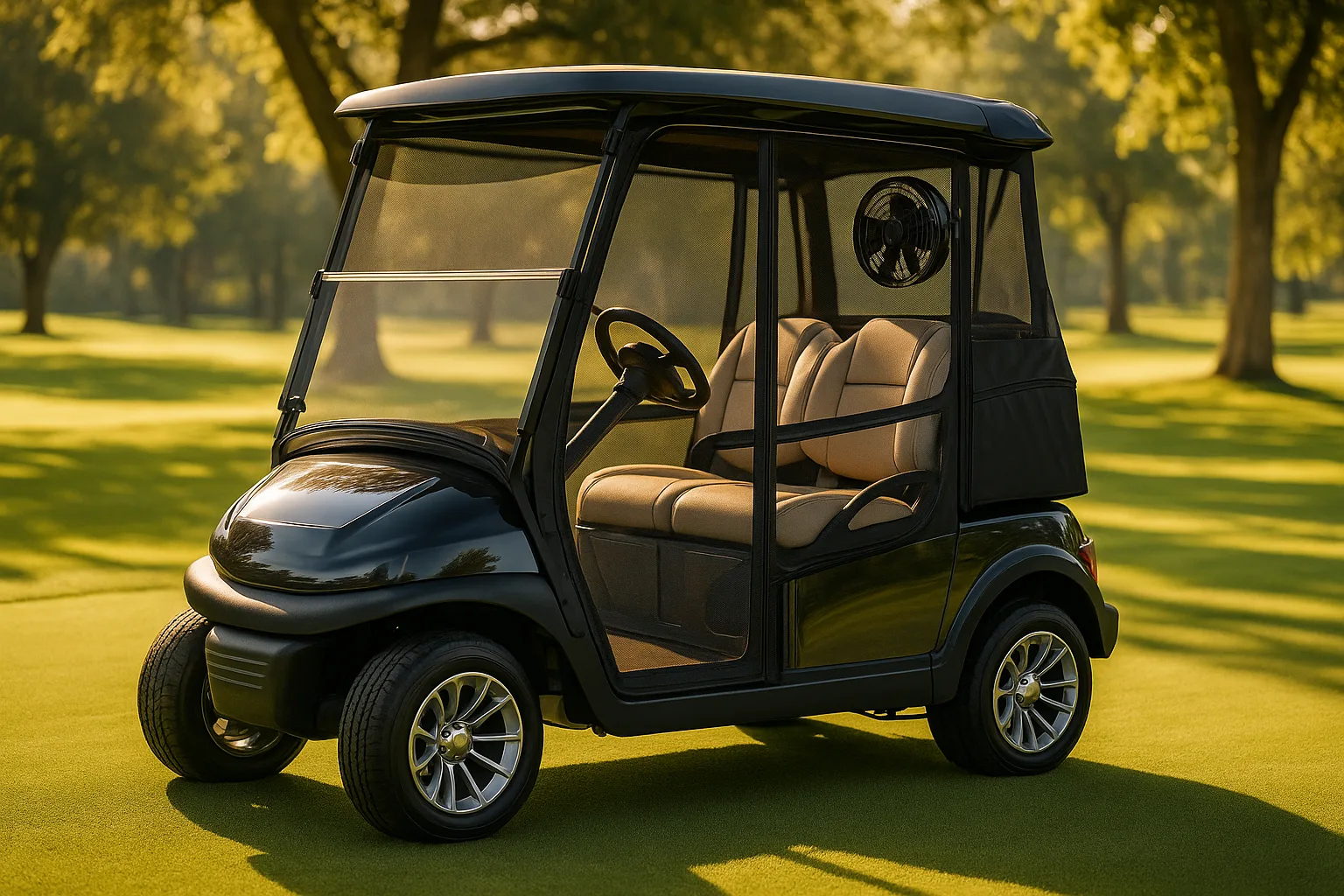 Golf Cart Cooling Options: Fans, Enclosures, and Comfort Upgrades
