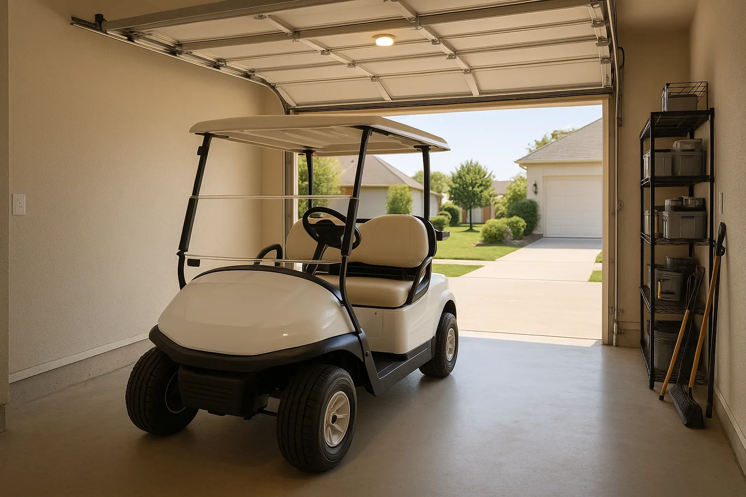 Golf Cart Dimensions: Length, Width, Height, and Garage Fit